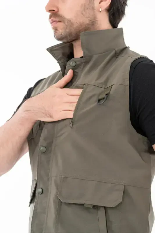 Bikatex Taktik Ovchi Nimchasi Ko'p cho'ntakli Jurnalist Nimchasi - 201-XAKI3 - 2