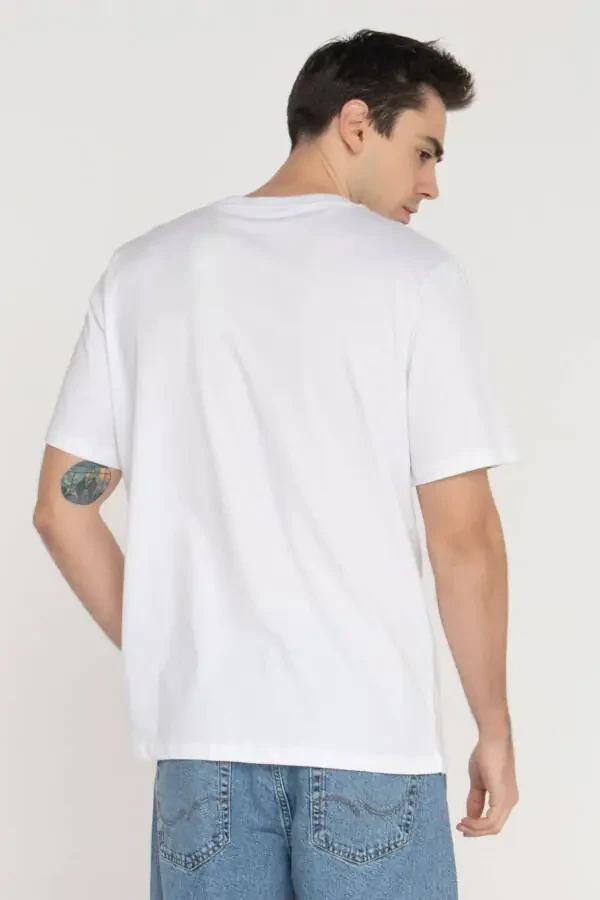 Bike collar logo printed t-shirt - 3