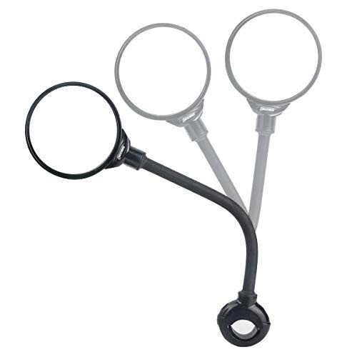 Bike Mirror Rotatable And Adjustable Wide Angle Rear View Shockproof Convex Mirror Universal For Bike Bicycle - DRCKHROS (1)