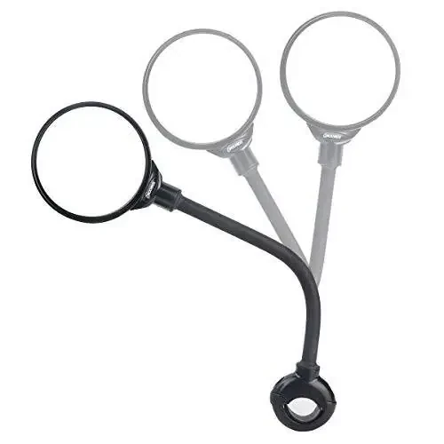 Bike Mirror Rotatable And Adjustable Wide Angle Rear View Shockproof Convex Mirror Universal For Bike Bicycle - 2