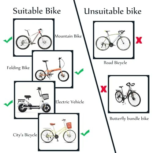 Bike Mirrors, Handlebar End Mirror, Rotatable And Adjustable Wide Angle Bicycle Mirror for Handlebars End Mount Safe Clear E-Bike Glass Side Mirror,Universal Shockproof Bike Rear View Mirror - 4