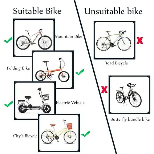 Bike Mirrors, Handlebar End Mirror, Rotatable And Adjustable Wide Angle Bicycle Mirror for Handlebars End Mount Safe Clear E-Bike Glass Side Mirror,Universal Shockproof Bike Rear View Mirror - 4