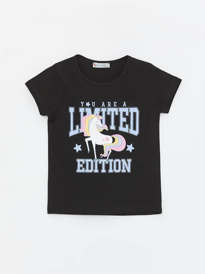 Bike Neck Baby Girl T-Shirt - 1