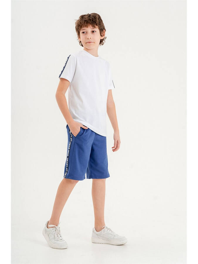 Bike Neck Boy's T-Shirt and Shorts Set of 2 - 5