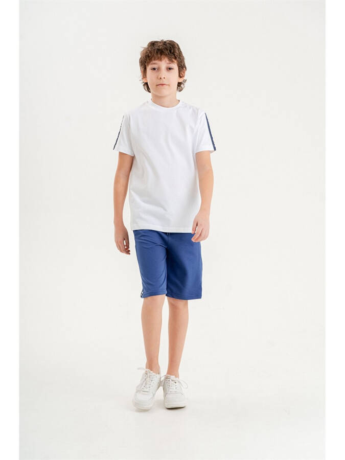 Bike Neck Boy's T-Shirt and Shorts Set of 2 - 7