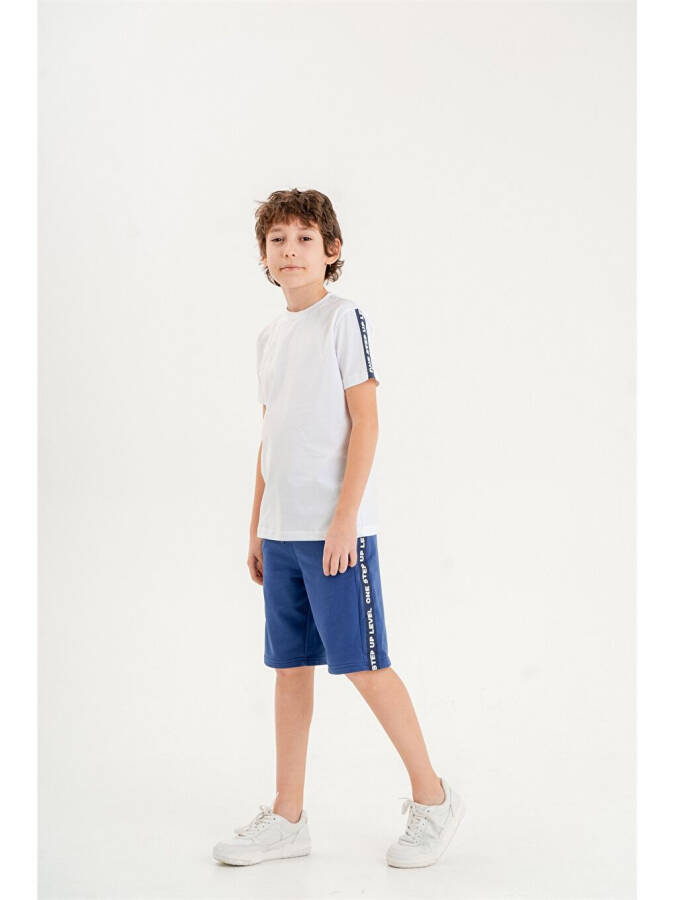 Bike Neck Boy's T-Shirt and Shorts Set of 2 - 2