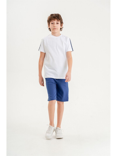 Bike Neck Boy's T-Shirt and Shorts Set of 2 - 3