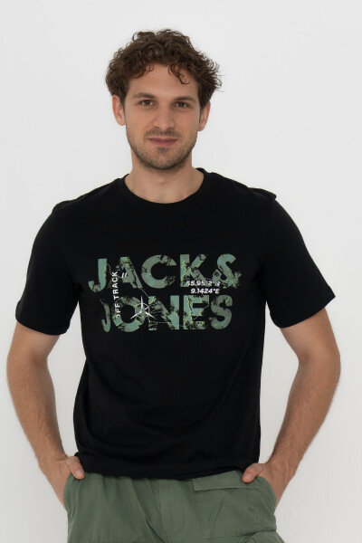 Bike Neck Logo Printed T-Shirt 