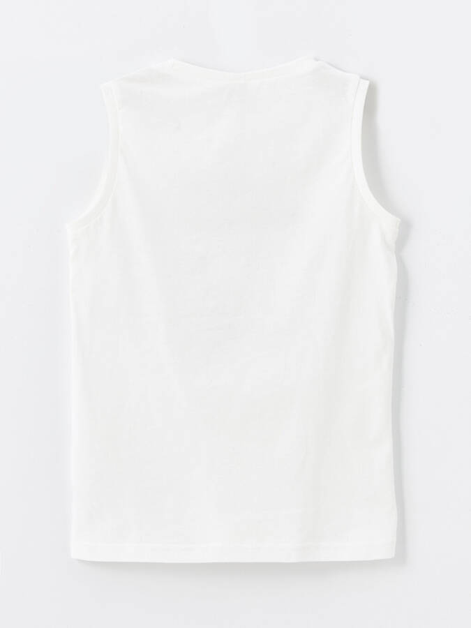 Bike Neck Printed Boys Athletic Shirt - 4