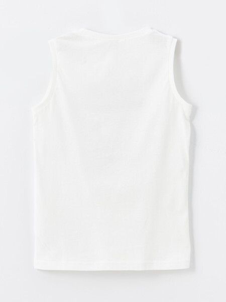Bike Neck Printed Boys Athletic Shirt - 2