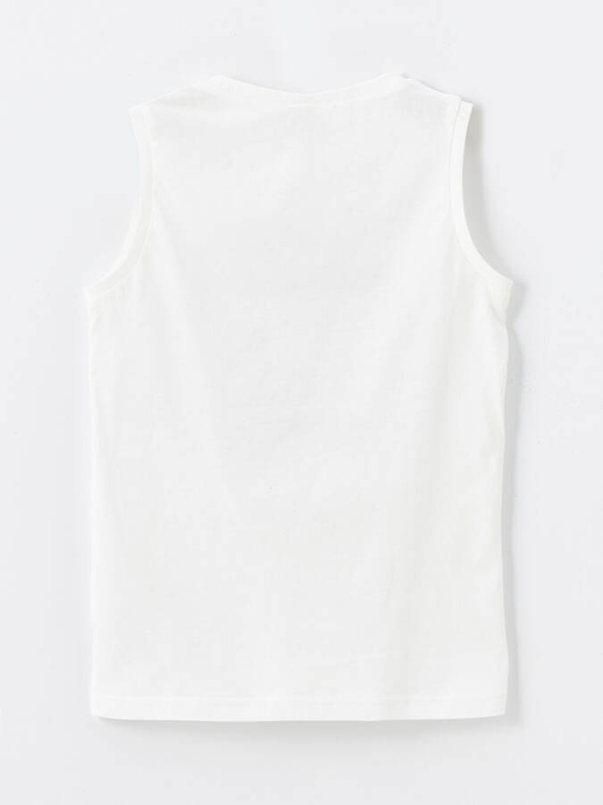 Bike Neck Printed Boys Athletic Shirt - 2