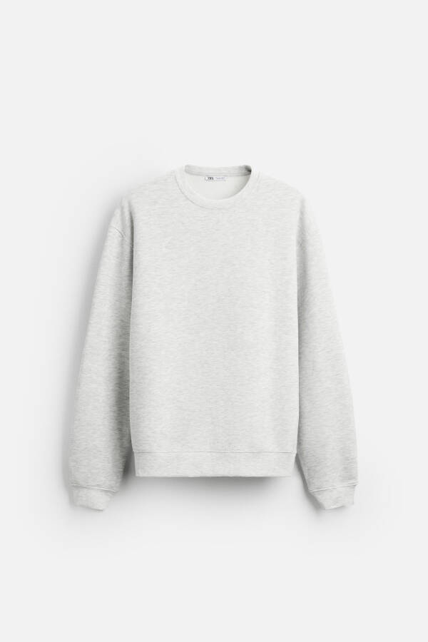 Bike Neck Sweatshirt - Silver Universe - 16