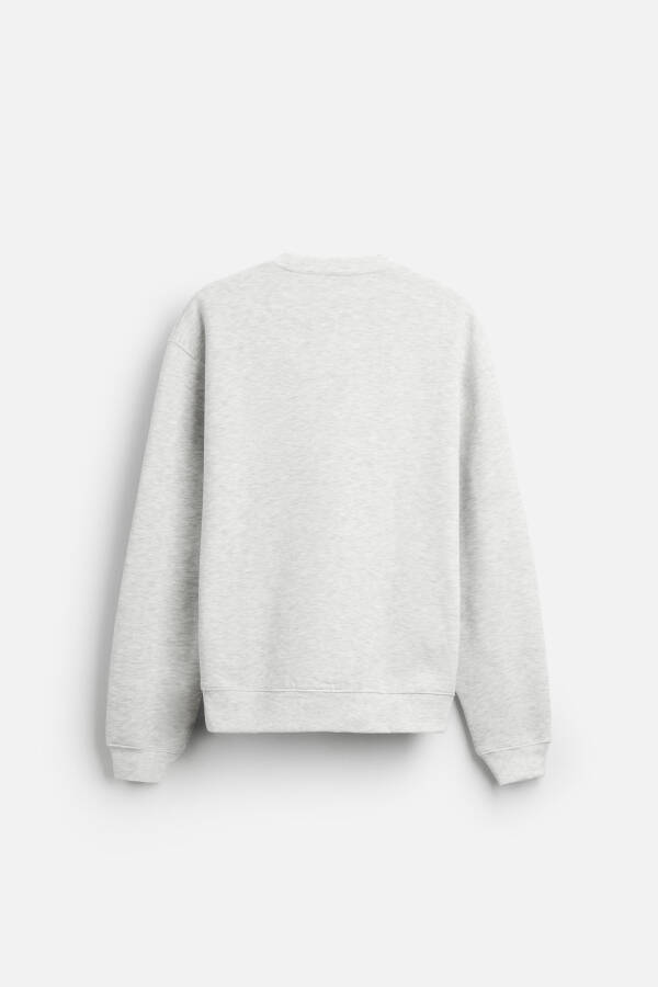 Bike Neck Sweatshirt - Silver Universe - 17