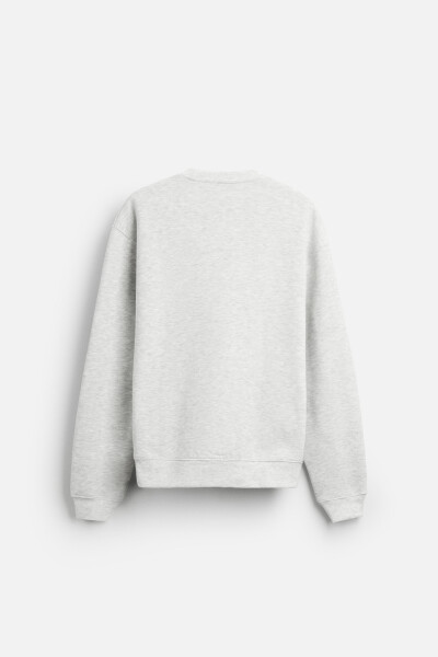 Bike Neck Sweatshirt - Silver Universe - 8