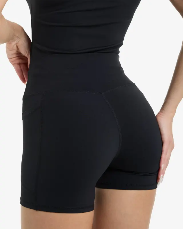 Bike Shorts - BLACK - 4