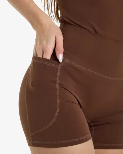 Bike Shorts - BROWN - 10