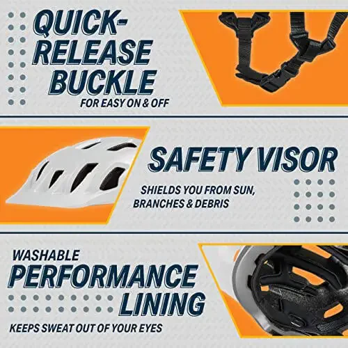 Bikeroo Bike Helmet Adult Cycling Safety Protection MTB Road Mountain Bicycle Head Protection Sports Equipment Outdoor Adventure - 5