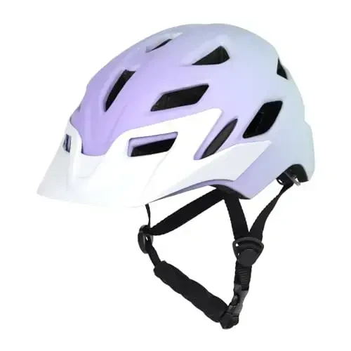 Bilaki bolalar velosiped dubulg'asi, o'g'il qizlar uchun dubulg'alar, chaqaloqdan o'smirgacha, 2-3-5-8-14 yoshdagi bolalar uchun 2 o'lcham, olinadigan visor va LED yoritgichli bolalar velosiped dubulg'asi, sozlanishi ko'p sportli dubulga - 4