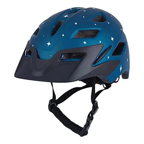 Bilaki Kids Bike Helmet, Adjustable Youth Boys Girls Helmets for Ages 3-5-8-14 Years (50-57cm), Child Helmet with Visor and LED Light, Lightweight Multi-Sport Bicycle Scooter Skate Cycling Helmets - 1
