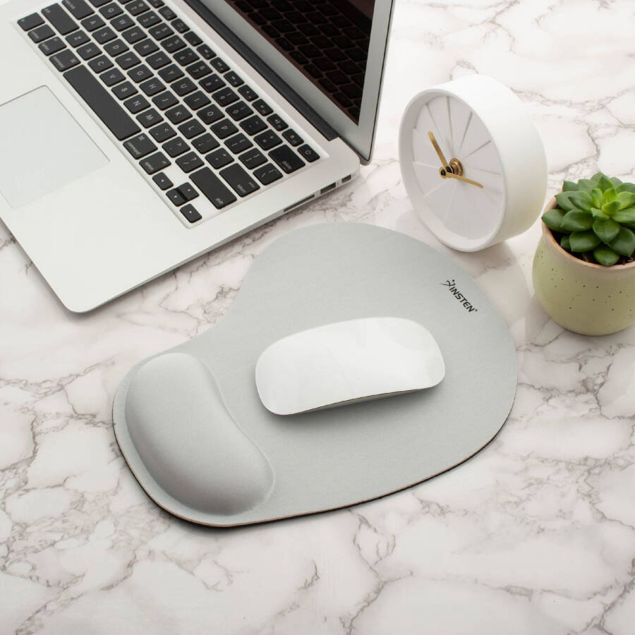 Bilek Destekli Ergonomik Mouse Pad, Oyun, Ev Ofis Çalışma ve Öğrenme İçin - 17