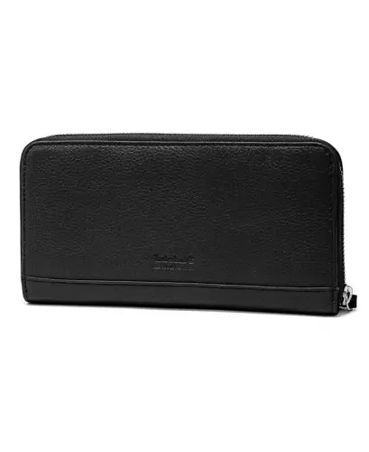 Zip Around Wallet with Wristlet Strap-Black - TIMBERLAND (1)