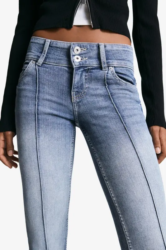 Low waist bootcut jean - 3