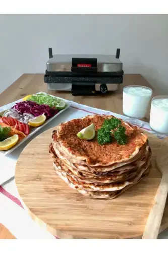 Bimeks Bazlama Lahmacun Grill Machine - 4