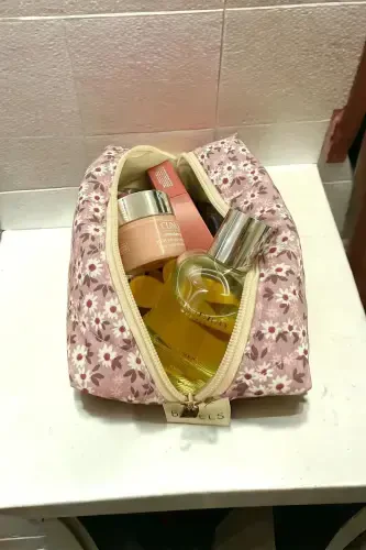 Binafsha Gul Kosmetik Sumkasi - Binafsha - BAHELS (1)