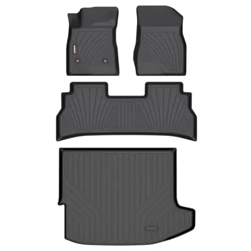 Binmotor-Floor Mats & Cargo Liner for 2024-2026 Chevrolet/Chevy Trax | Trax LS, ACTIV, LT, 1RS, 2RS丨2024-2026 Buick Envista Preferred, Sport Touring, Avenir丨All Weather Car Mats Accessories 