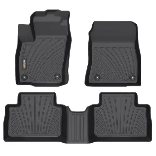 Binmotor-Floor Mats for Nissan Kicks 2025 2026(for for SV, SR, S), All Weather Car Floor Mat TPE Mats for Nissan Kicks Accessories 2025 - BINMOTOR