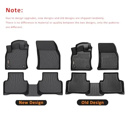 Binmotor-All Weather Floor Mats for Volkswagen Taos AWD 2026 2025 2024 2023 2022, Heavy Duty Car Floor Liners-Black for Taos Accessories - 2