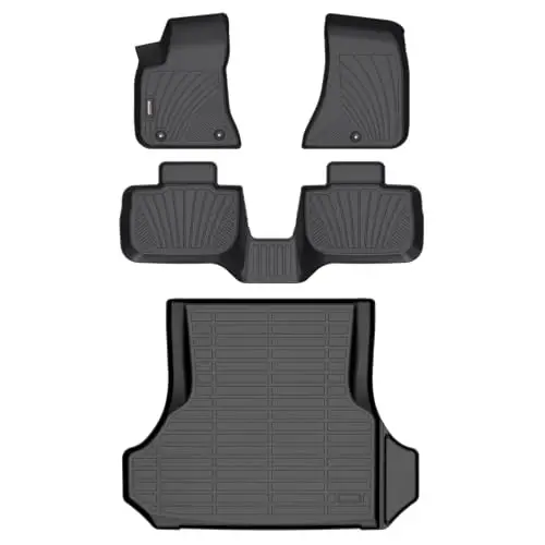 Binmotor - Всепогодные коврики для пола и багажника для Dodge Charger RWD 2011-2023 / 2011-2023 Chrysler 300 RWD, прочные коврики для пола, коврик для багажника автомобиля Charger, 3D автомобильные коврики для багажника 