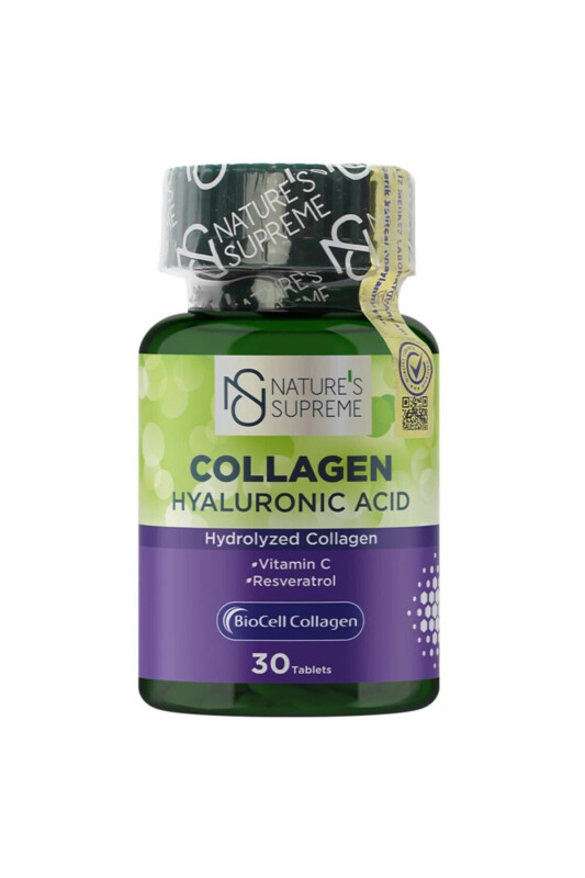 Biocell Collagen Hyaluronic Acid 30 Tablets - NATURES SUPREME