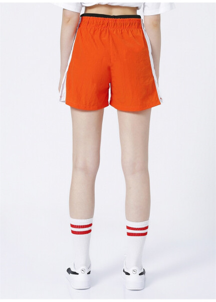 Biondina X Boyner Lowa Elastic Basic Plain Orange Women's Shorts - 9