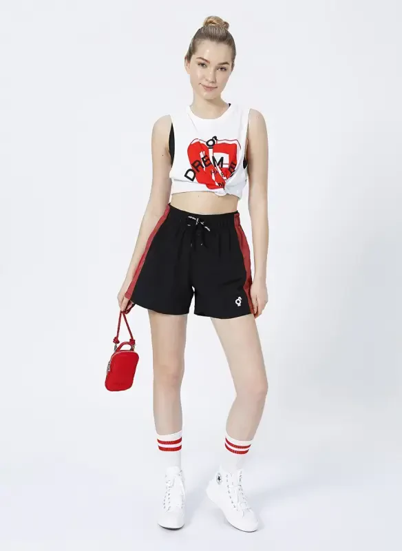 Biondina XModazone Ayollar Qora Short NAPOL - 2