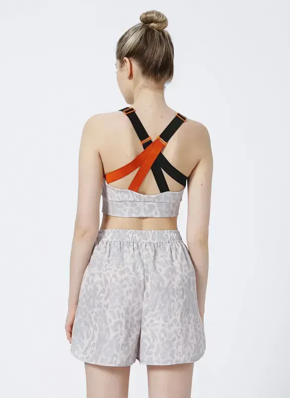 Biondina XModazone Patterned Beige Women's Bustier OREGON - 5