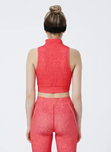 Biondina XModazone Patterned Red Women's Bustier TARBES - 5