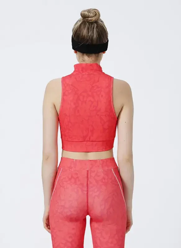 Biondina XModazone Patterned Red Women's Bustier TARBES - 5