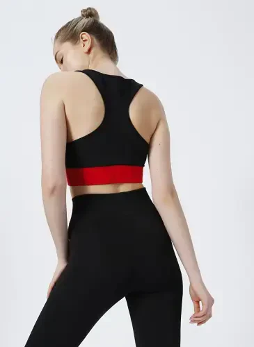 Biondina XModazone Plain Black Women's Bustier AVIG - 3