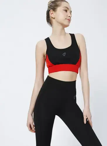 Biondina XModazone Plain Black Women's Bustier AVIG - 4