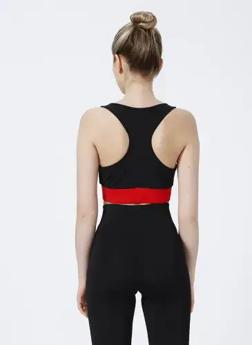 Biondina XModazone Plain Black Women's Bustier AVIG - 6