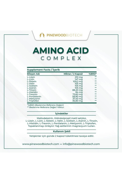 Biotech Aminokislota Kompleksi Tarkibiy To'ldiruvchi Oziq-ovqat - 5