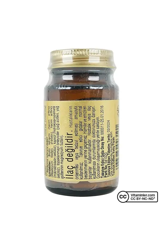 Biotin 1000 Mcg 50 Capsules - 3