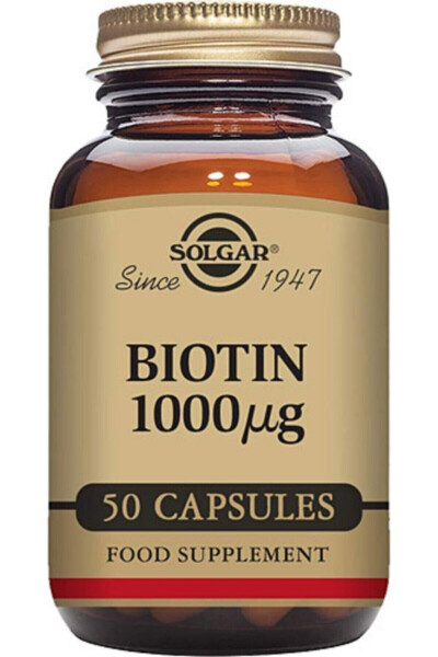 Biotin 1000 Mcg 50 Capsules - 4