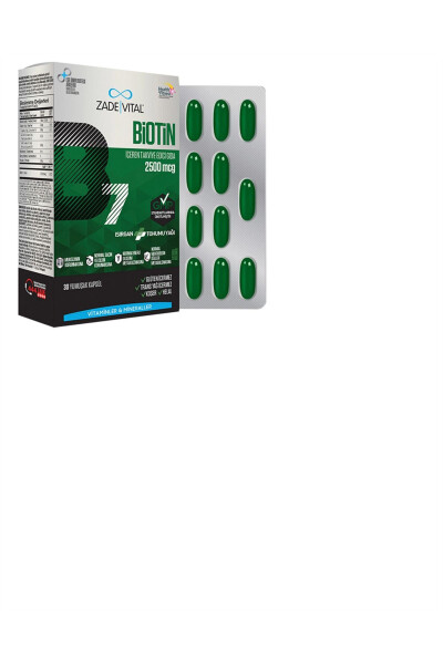 Biotin 30 Yumshoq Kapsula - Blister - 1