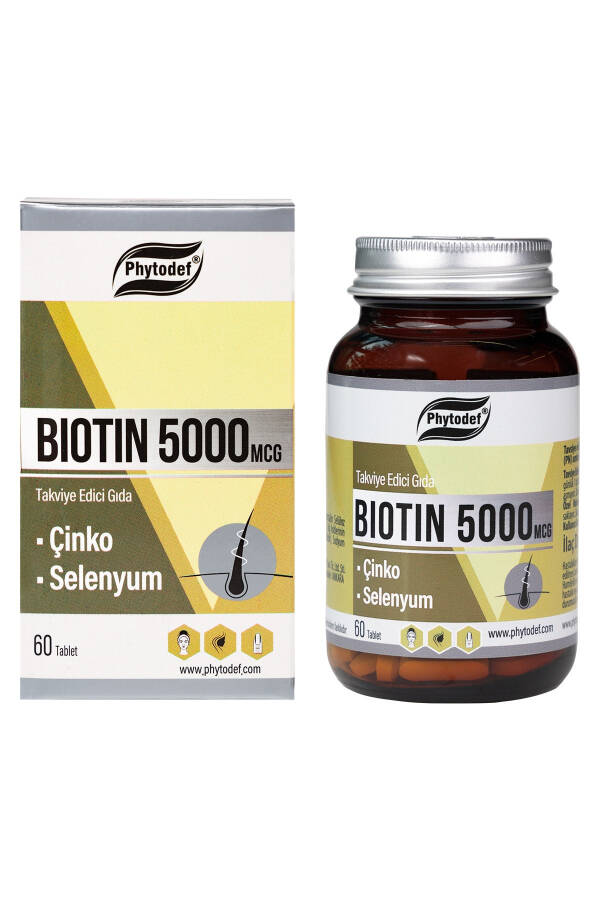 Biotin 5000 Mcg - 60 Tablet - 5