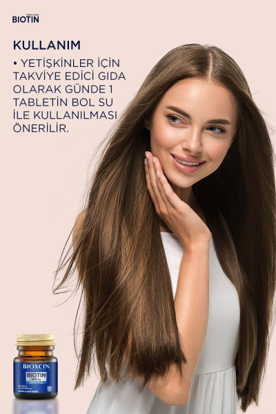 Biotin 5.000 Mcg 60 Tablet Alana Biotin Şampuan 300 ml - Daha Güçlü Saçlar - 23