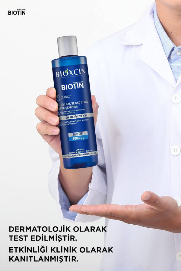 Biotin 5.000 Mcg 60 Tablet Alana Biotin Şampuan 300 ml - Daha Güçlü Saçlar - 27