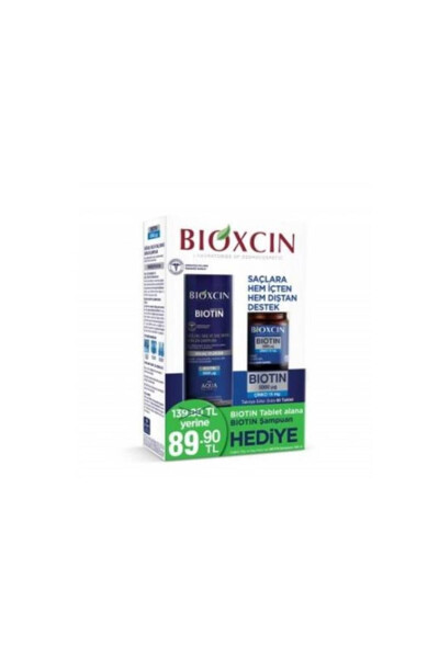 Biotin 5.000 Mcg 60 Tablet Alana Biotin Shampuni 300 ml - Kuchliroq Sochlar - 11