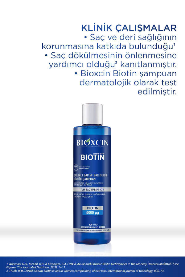 Biotin 5.000 Mcg 60 Tablet Alana Biotin Shampuni 300 ml - Kuchliroq Sochlar - 9